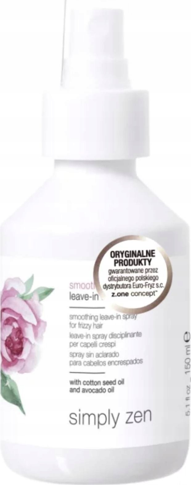 Simply Zen Simply Zen, Smooth & Care, Hair Spray Treatment, For Nourishing, 150 ml For Women