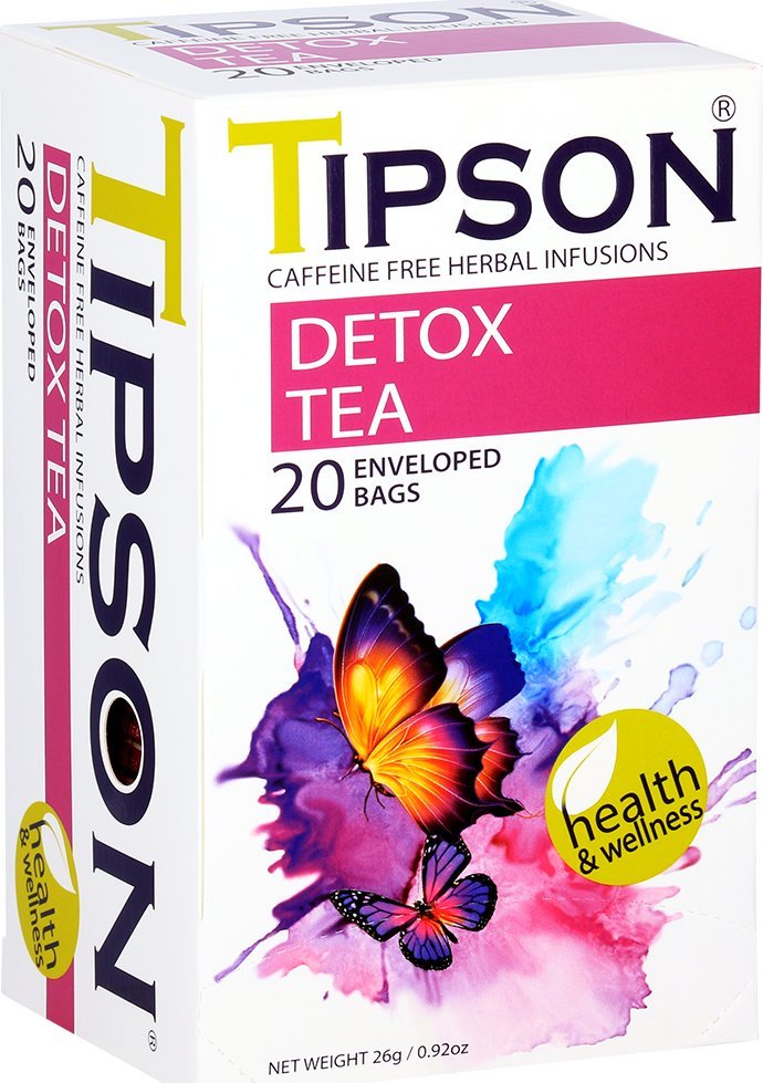 Tipson Herbata ziołowa Tipson Detox Tea 20 torebek
