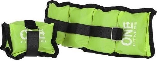 One Fitness Obciążniki WW01 Green 2x 0.7kg