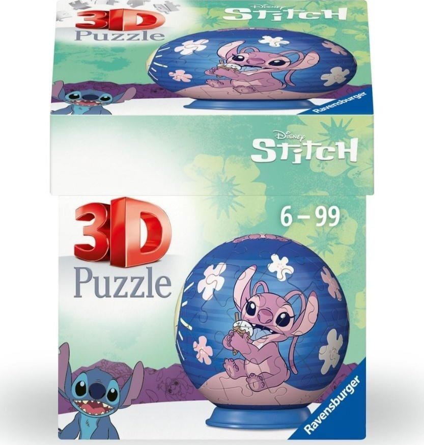 Puzzle 3D Kula: Stitch 2