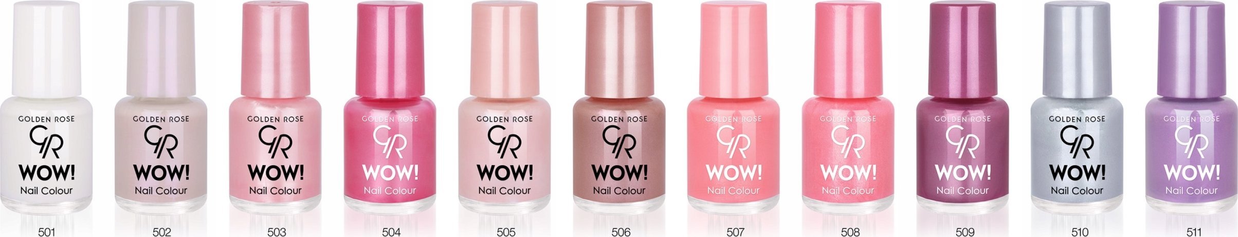 Golden Rose WOW Nail Color Lakier do paznokci 6ml (506)