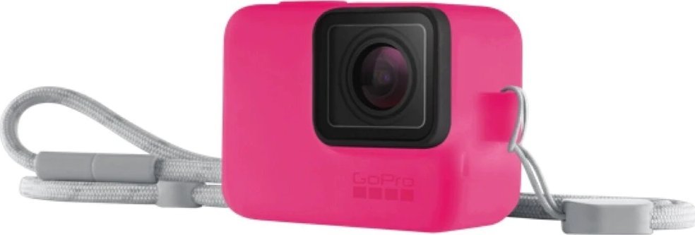GoPro GP SLEEVE & LANYARD ELECTRIC PINK HERO 7 BLACK/SILVER/WHITE