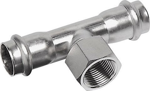 NiroSan-Press Trójnik PxGWxP 35x11/4x35złączki