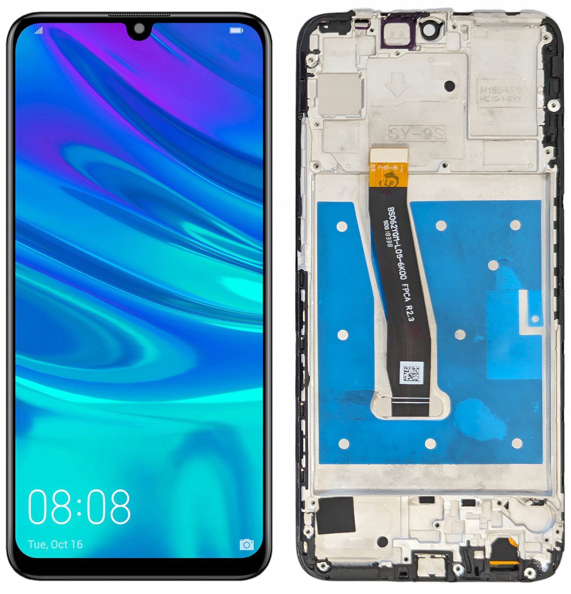 WYŚWIETLACZ EKRAN LCD DO HUAWEI P SMART 2019 RAMKA
