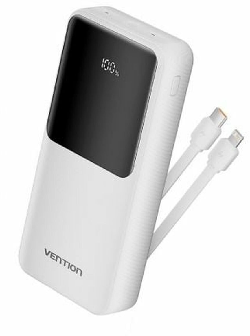Powerbank Vention Powerbank FHPW0 Biały 20000 mAh