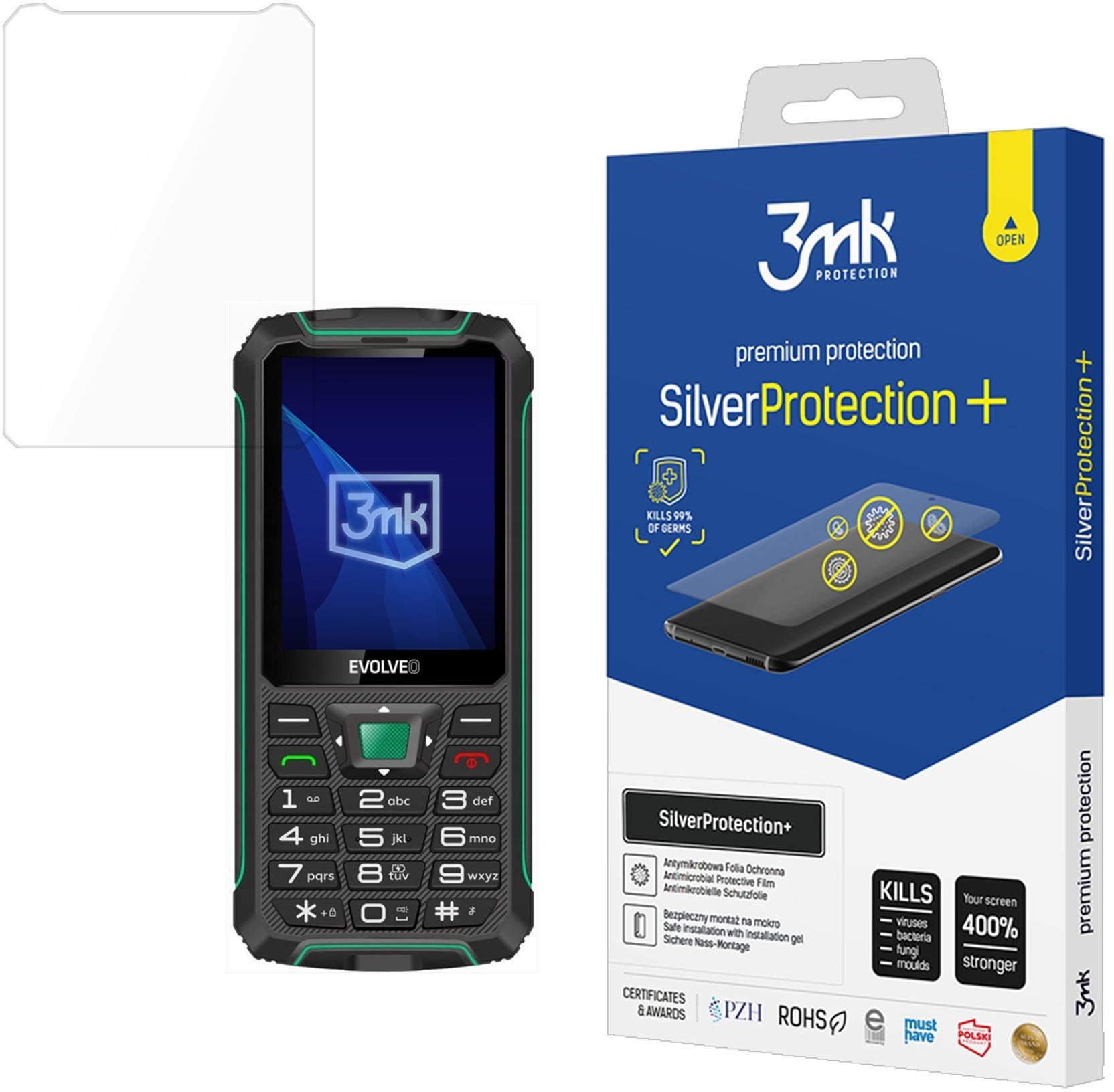 EVOLVEO STRONGPHONE W4 - 3MK SILVERPROTECTION+
