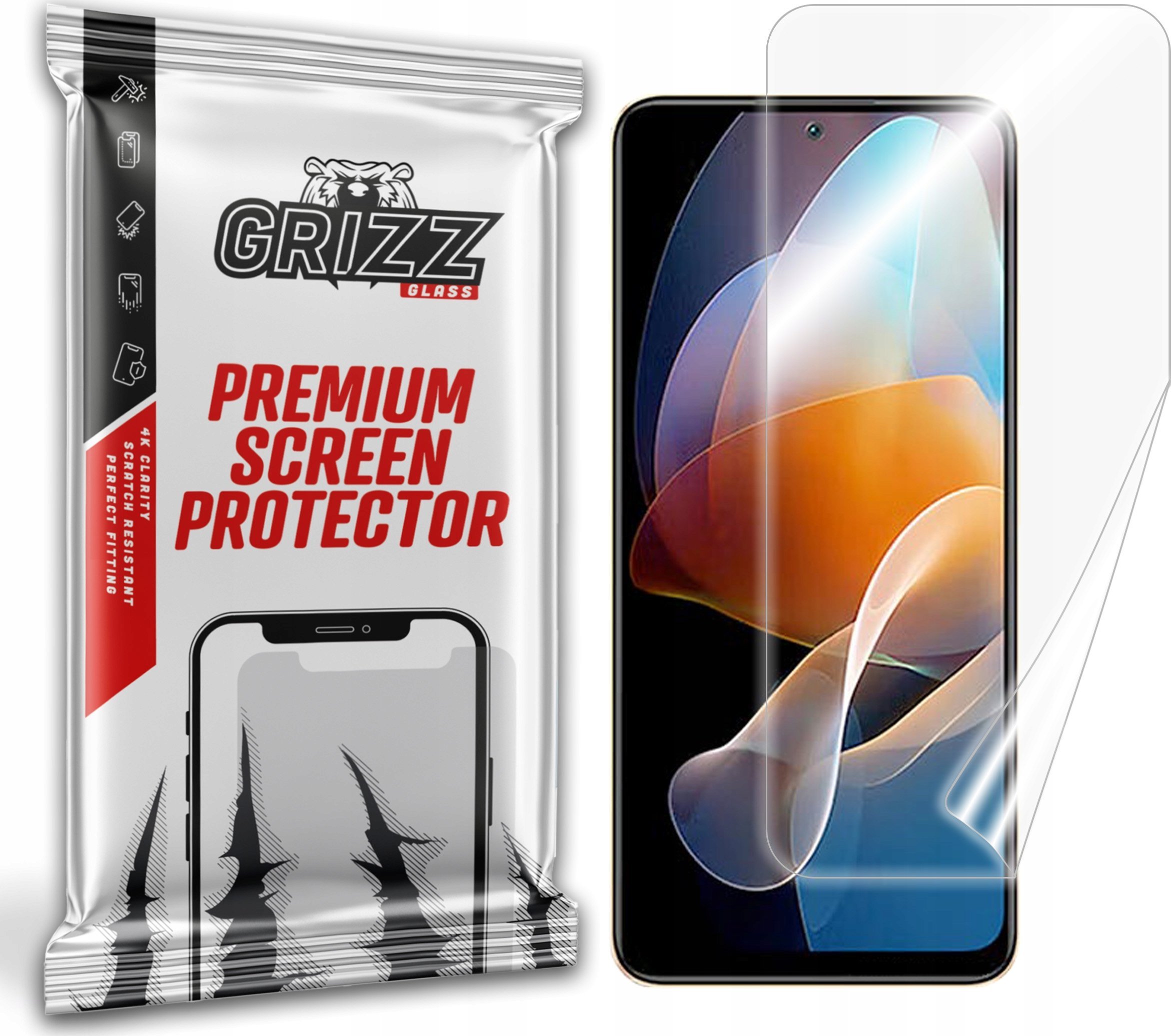 GrizzGlass Folia ceramiczna GrizzGlass CeramicFilm Xiaomi Redmi Note 12R Pro