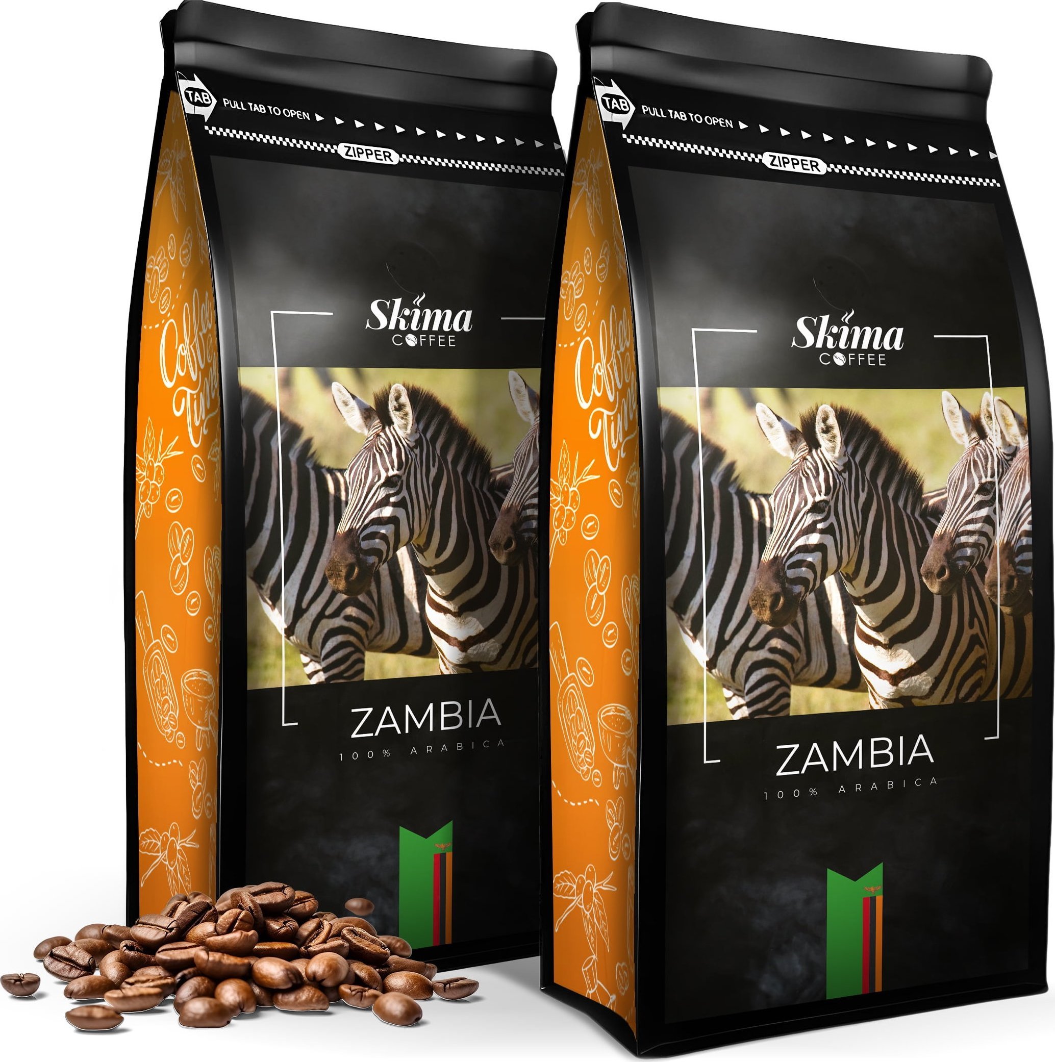 Kawa ziarnista SkimaCoffee Zambia 2 kg