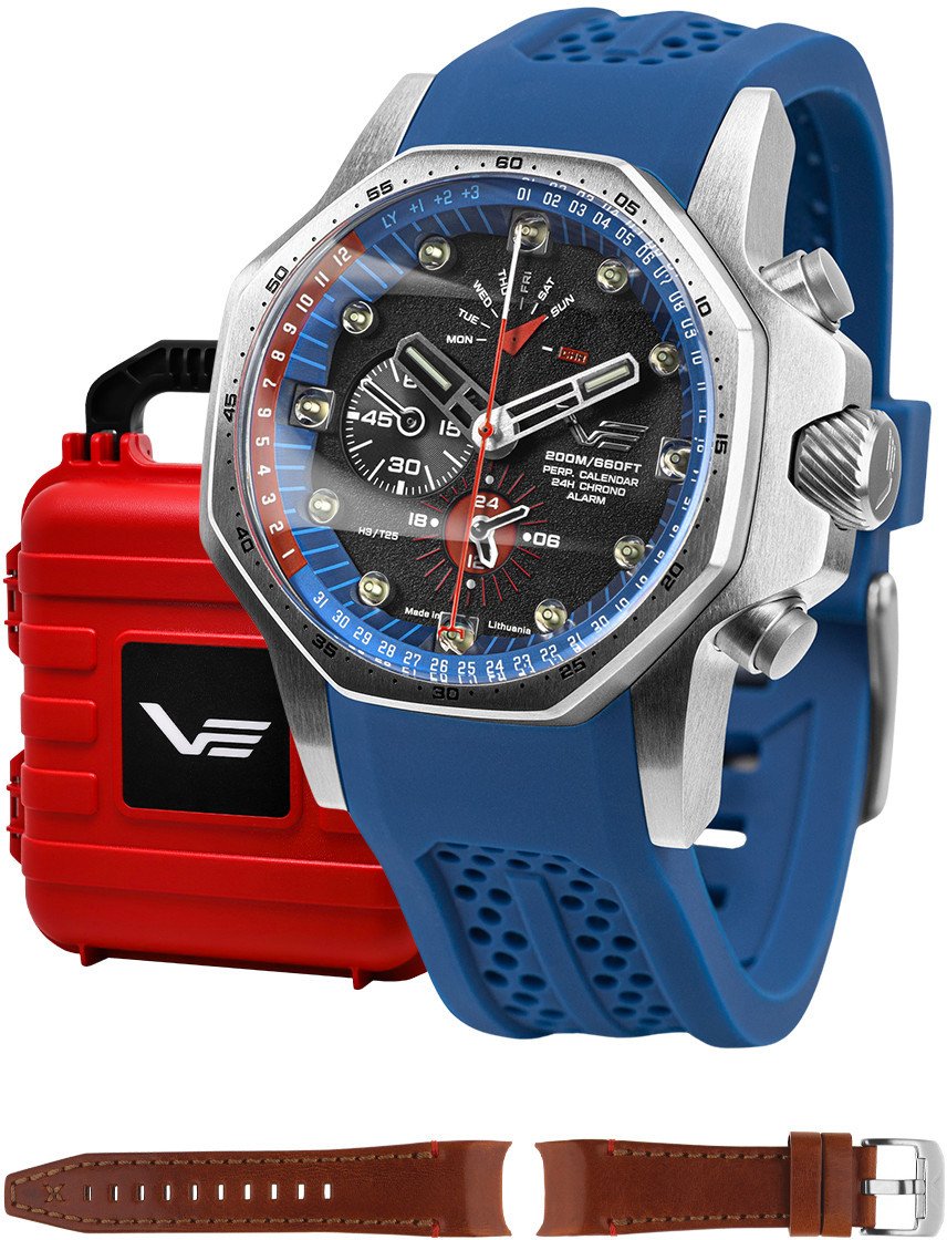 Zegarek męski Vostok Europe YM86-640A696S niebieski