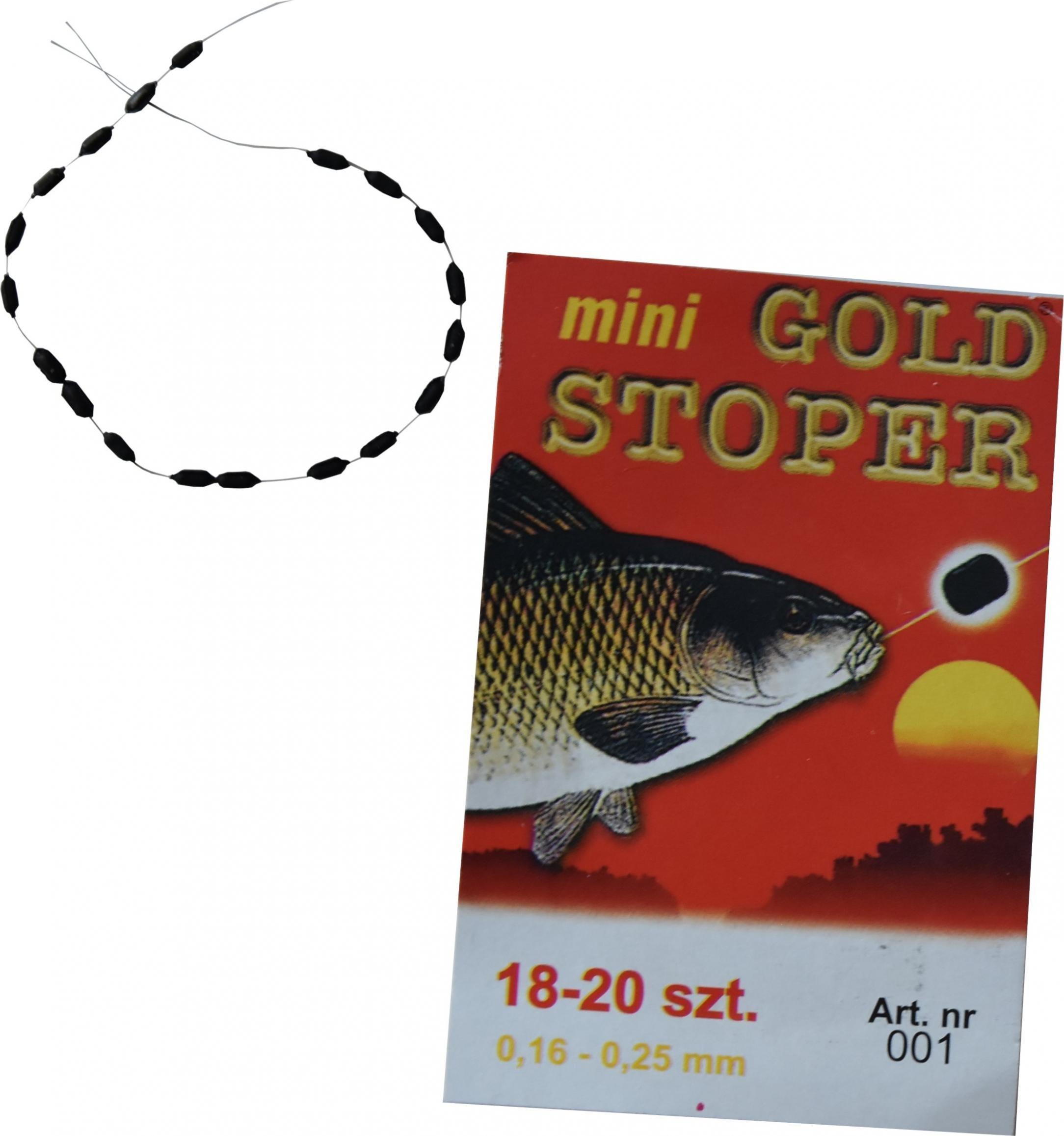 Assan STOPER GUMOWY MAŁY 0,16-0,25 mm Stopery 18-20 szt