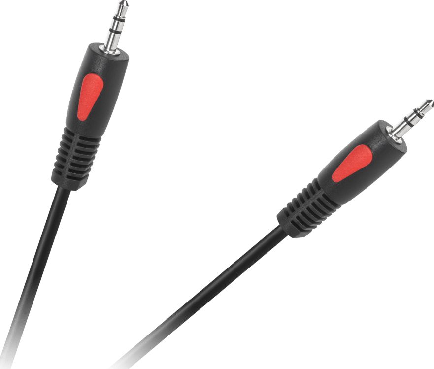 Kabel Cabletech Jack 3.5mm - Jack 3.5mm 1m czarny (KPO4005-1.0)