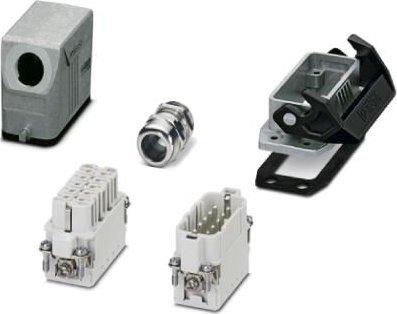 Phoenix Contact Zestaw łączników wtykowych HC-STA-A10PT-BWS-LS-M20-ELCAL 1424457