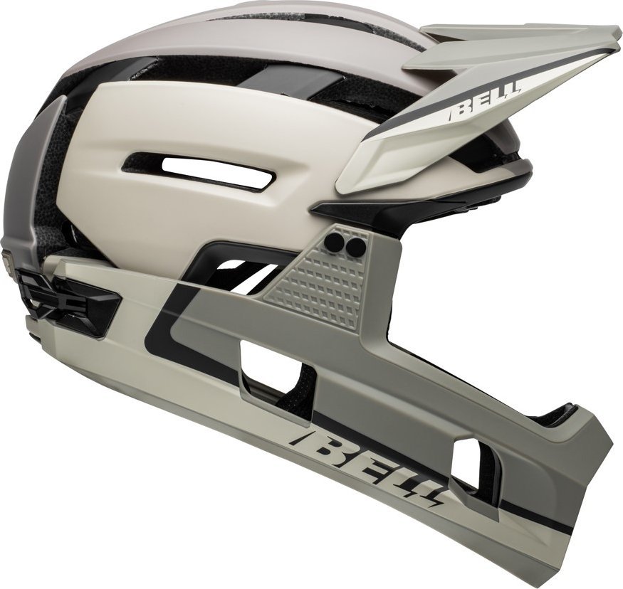 Bell Kask full face BELL SUPER AIR R Rozmiar kasku: M(55-59 cm), Wybierz kolor: Matte Cement Gray