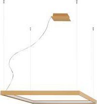 Lampa wisząca Thoro Żyrandol NELYA M złoty LED 3000K himp