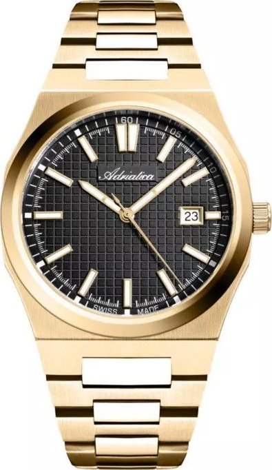 Zegarek męski Adriatica A8326.1116Q złoty