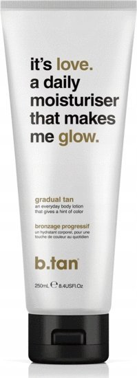 B.tan b.tan it´s love a daily moisturizer 236ml gradual tan lotion