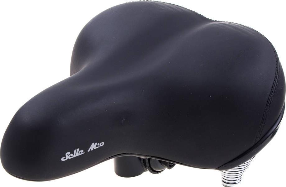 Selle Mio Siodło Selle Mio SM-1000-H czarne podwójna sprężyna Uniwersalny