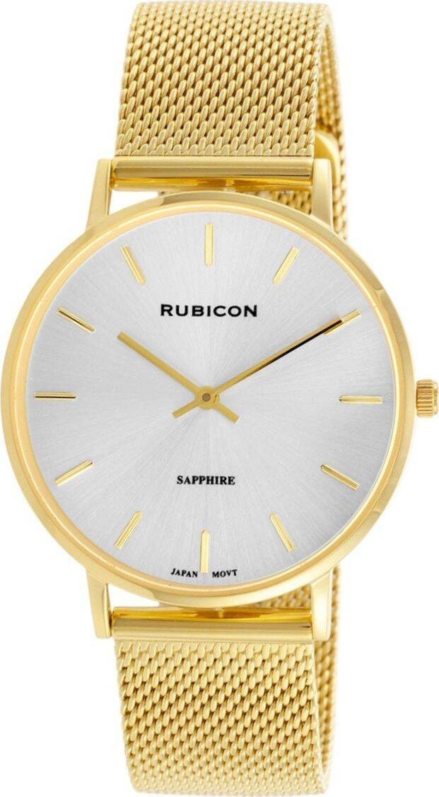 Zegarek Rubicon Zegarek Rubicon RNBD76 damski złoty