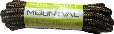 Mountval Sznurówki Sznurowadła Trekkingowe 120 cm 14 kolorów (brązowo/zielone)