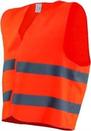 Stalco Kamizelka odblaskowa ostrzegawcza pomarańcz XXXL