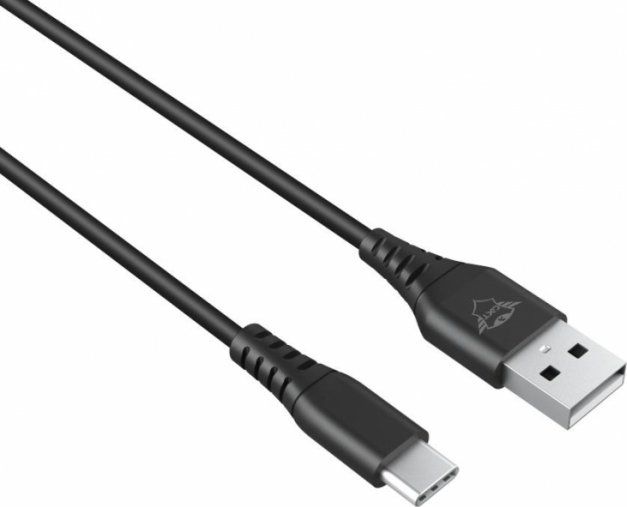 Kabel USB Trust USB-A - USB-C 3 m Czarny (24168 )
