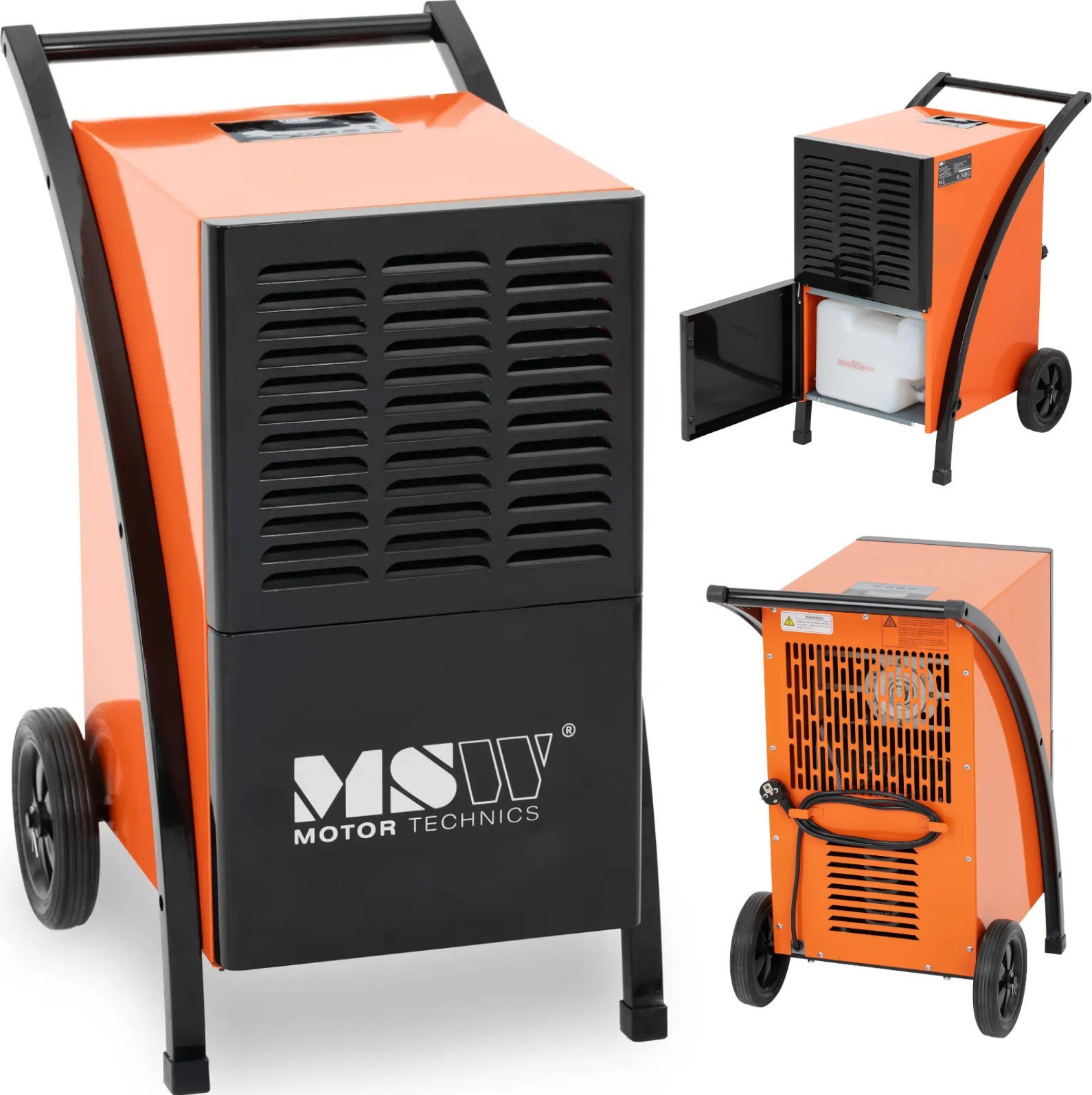 Osuszacz powietrza pochłaniacz wilgoci na kółkach 750 m3/h do 80 m2 1000 W Osuszacz powietrza pochłaniacz wilgoci na kółkach 750 m3/h do 80 m2 1000 W