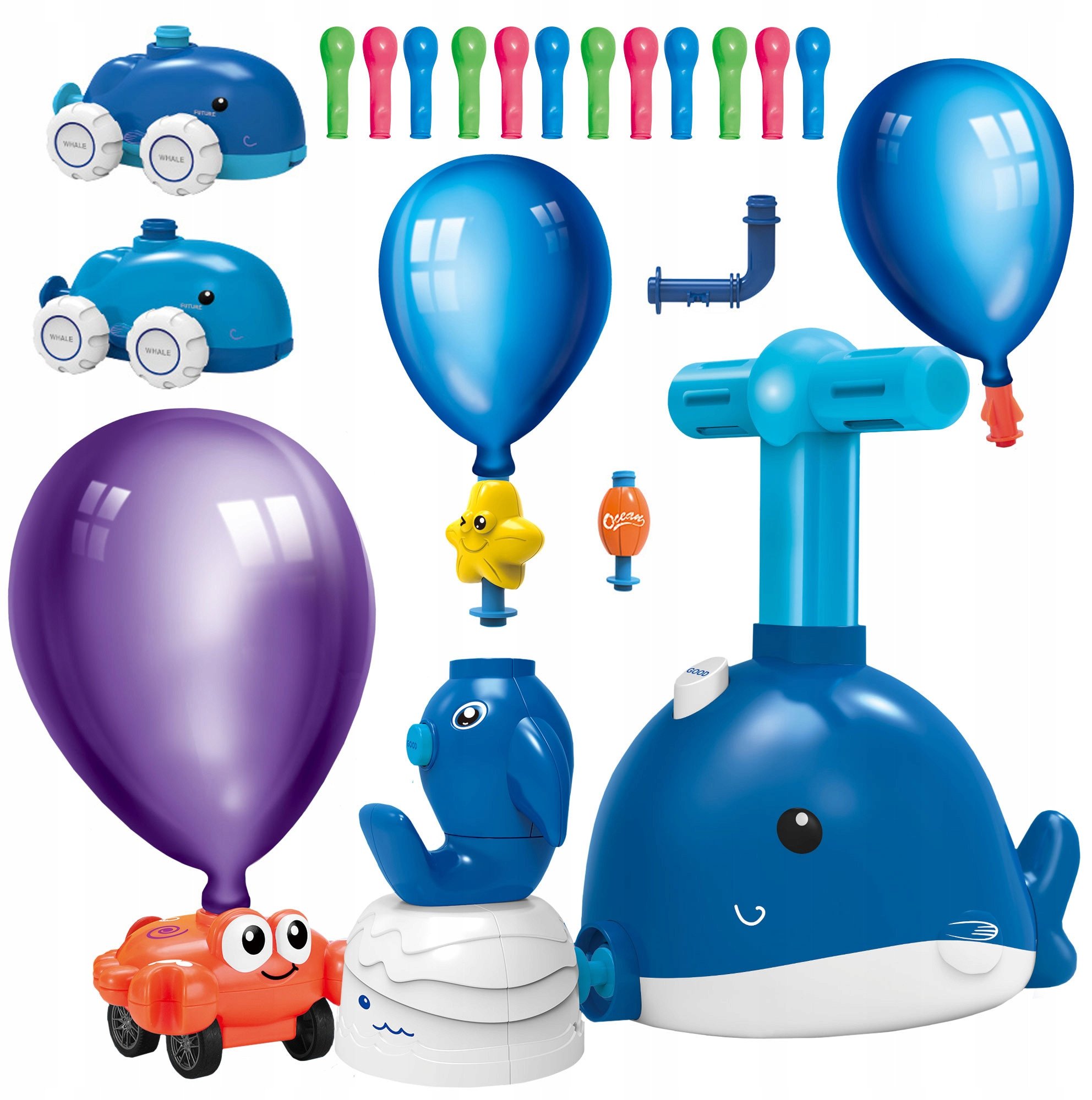 Wyrzutnia Samochodów Rakiet Napęd Balonowy Delfin