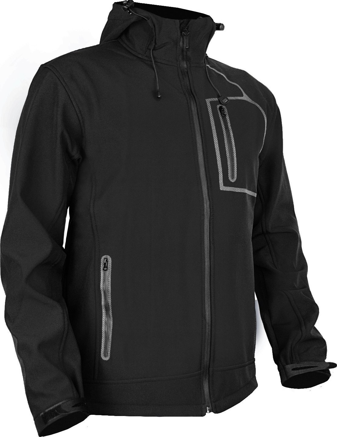 Kurtka męska Helly Hansen MENS JACKET SOFTSHELL STR_027_BLACK_XL