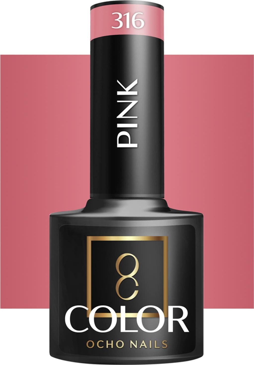 Activeshop OCHO NAILS Lakier hybrydowy pink 316 -5 g