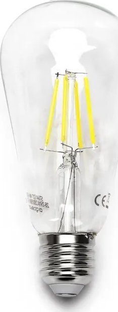 Aigostar Żarówka LED Filament Przezroczysta ST64 E27 8W Żarówka LED Filament Przezroczysta ST64 E27 8W