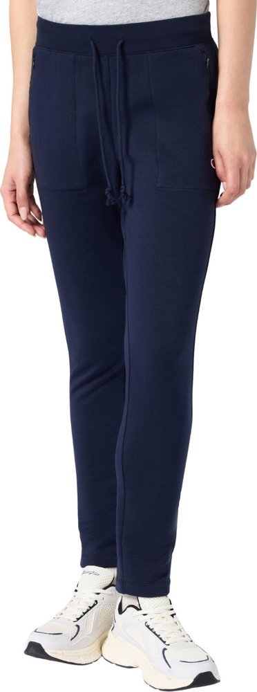 Champion Spodnie damskie dresowe Slim Pants granatowe 118041 BS501 L