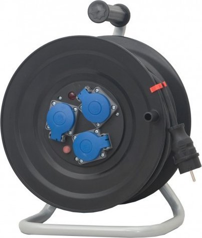 F-Elektro Przedłużacz 3x2.5 40m bebnowy budowlany IP44 NERO-290