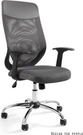 Krzesło biurowe Unique Mobi Plus Szare