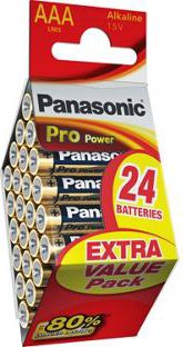 Panasonic Bateria Pro Power AAA / R03 24 szt.