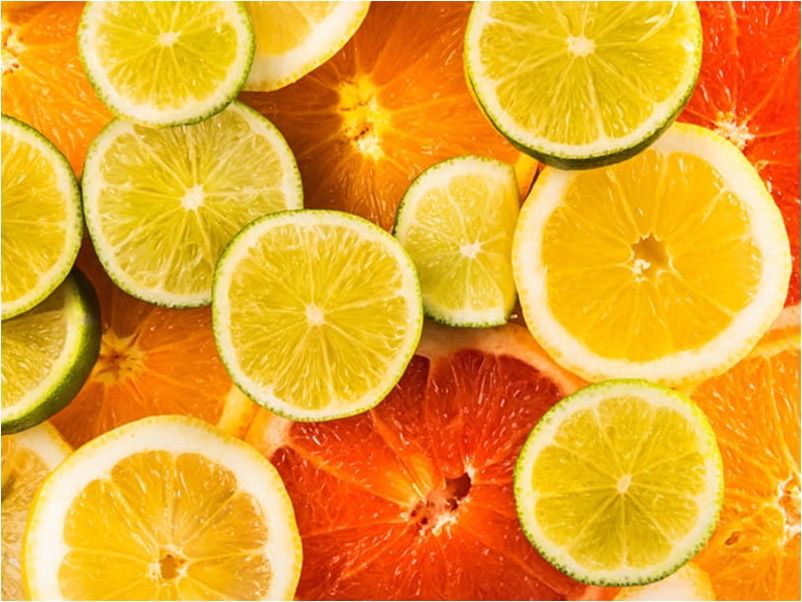 DecoNest Fototapeta - Citrus fruits - 200X154