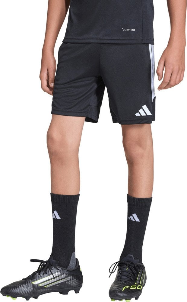Spodenki dla dzieci adidas Tiro 26 League Training czarno-białe JY7147 140cm