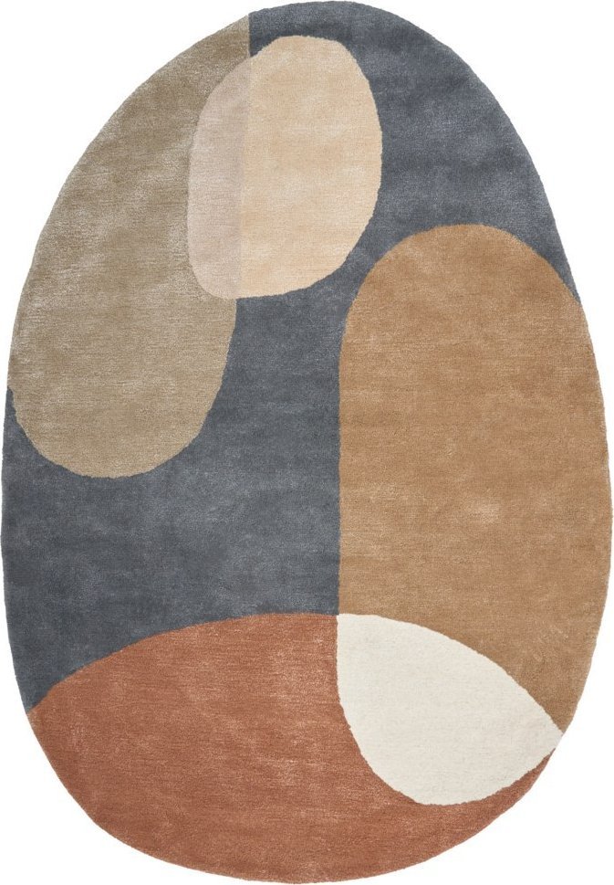 Beliani Dywan z wiskozy 160 x 230 cm wielokolorowy KAFAR