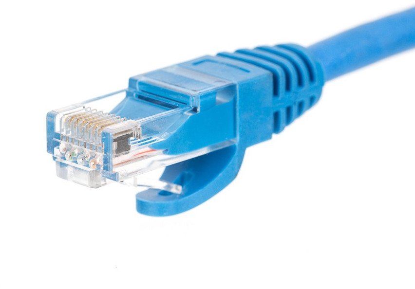 NetRack kabel krosowy RJ45 osłonka zalewana kat. 5e UTP 20m niebieski