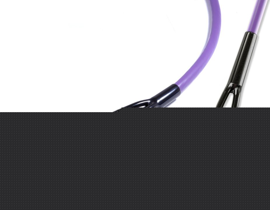 Kabel Melodika Widły - Widły 5m fioletowy