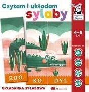 Kapitan Nauka. Czytam i układam sylaby. Układanka sylabowa