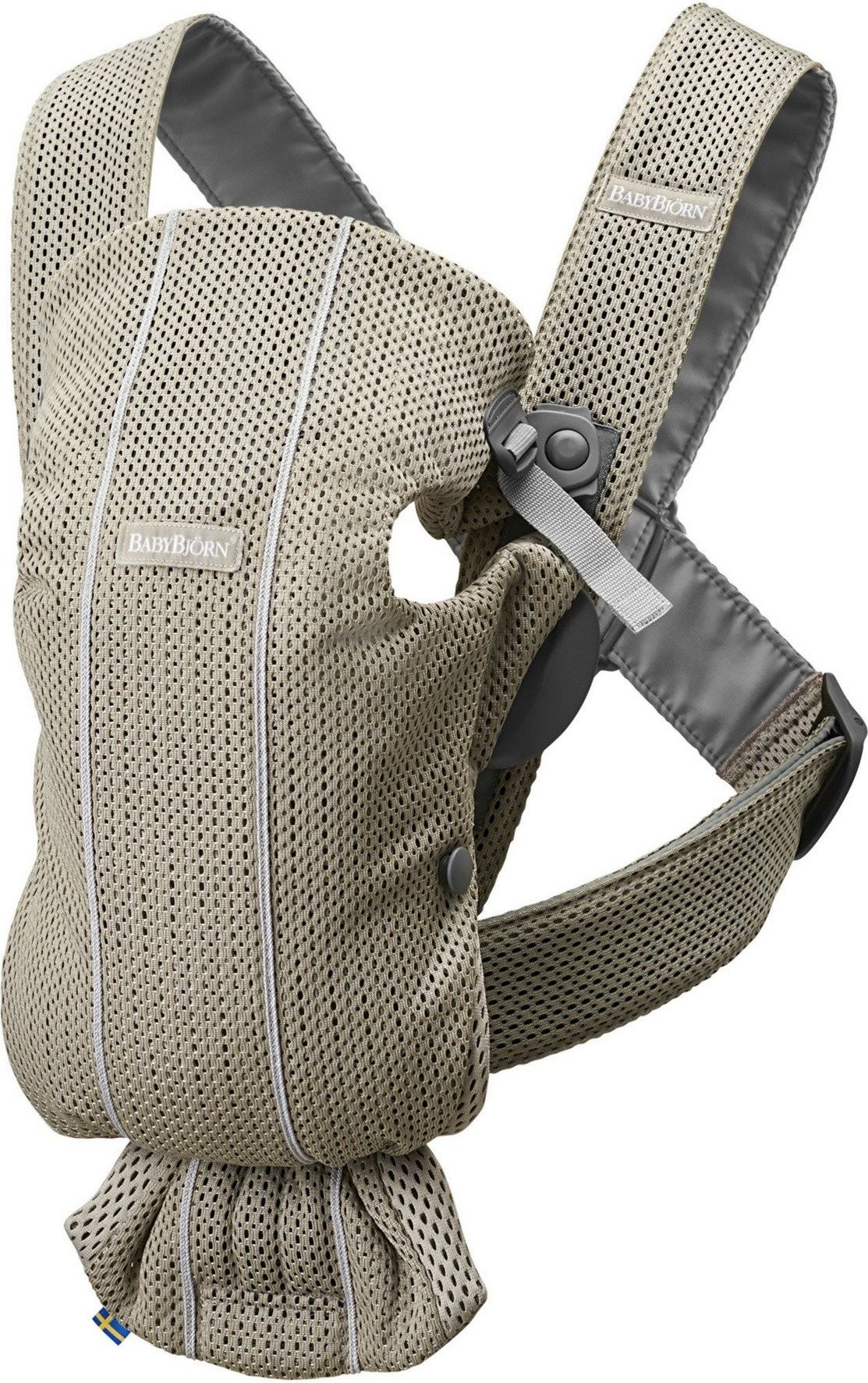 BabyBjorn BABYBJÖRN - Baby Carrier MINI 3D Mesh, Greige
