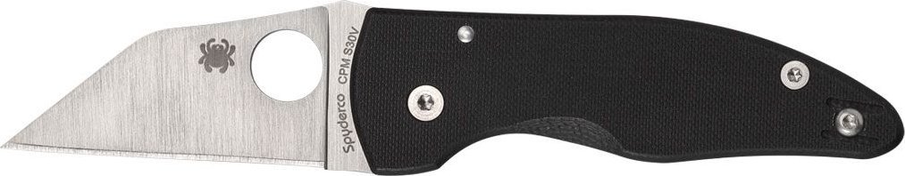 Spyderco Spyderco MICROJIMBO BLACK G-10 PLAIN C264GP