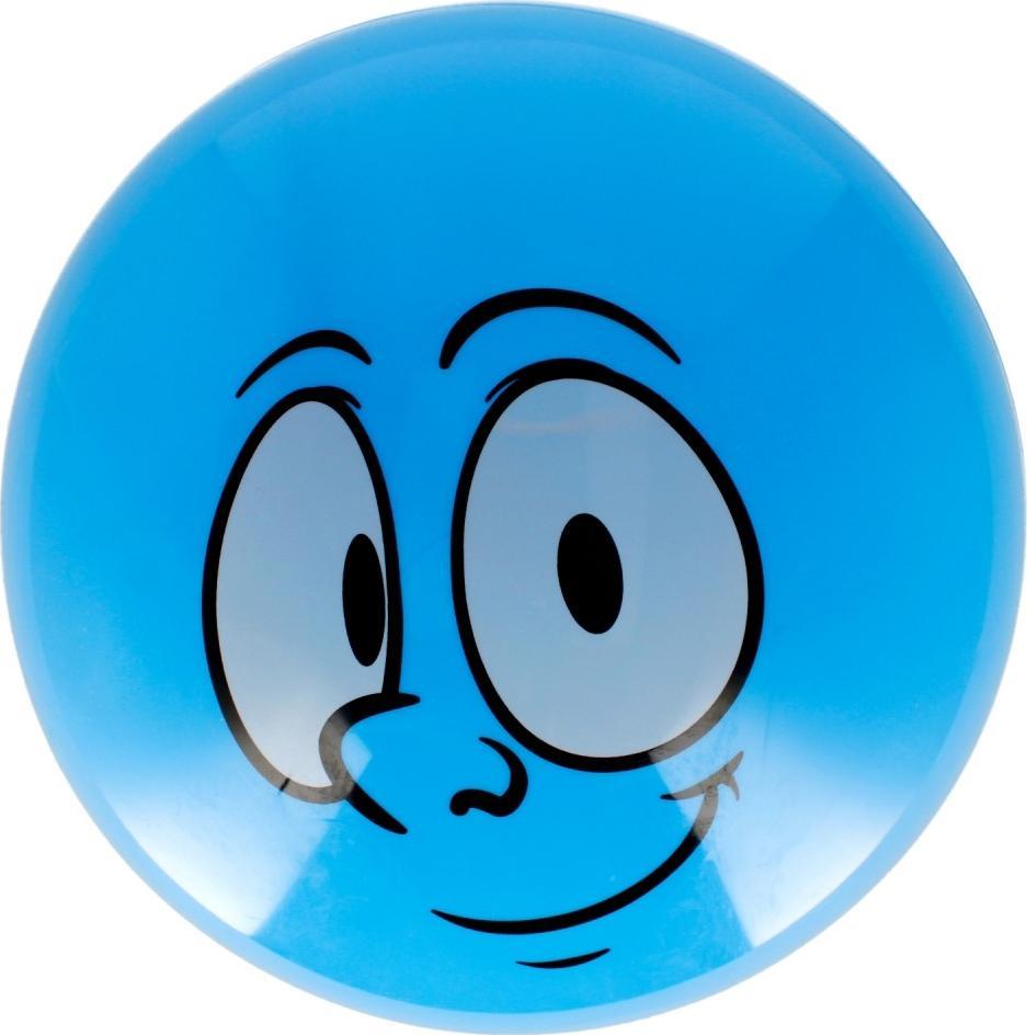 Artyk Piłka gumowa niebieska Buźka 23cm Artyk