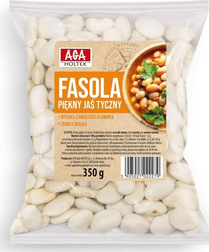 Aga Holtex Aga Holtex Fasola Jaś piękny tyczny 350 g