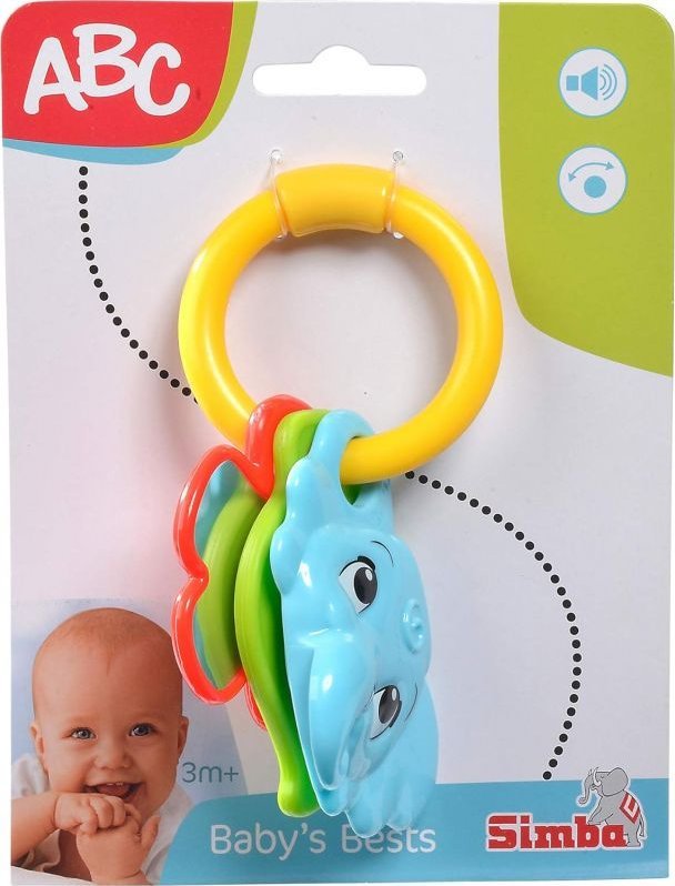 Simba *****ABC słonik grzechotka 401-0176**