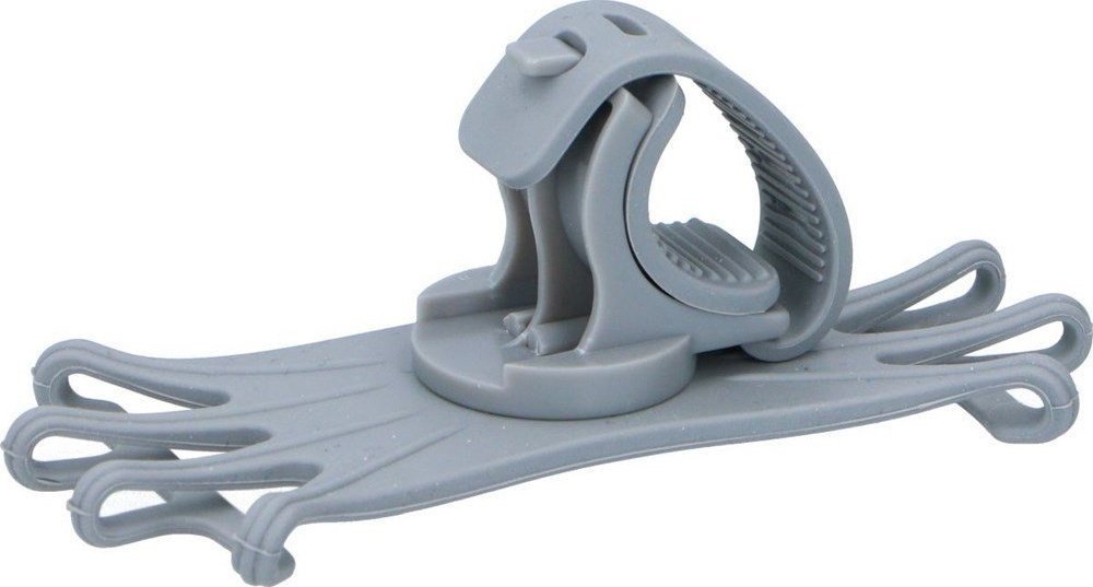 Dunlop uchwyt na telefon silikonowy Dunlop obracany 360 stopni szary