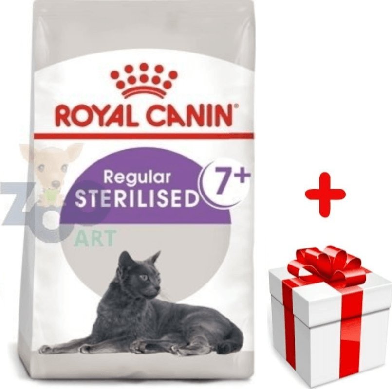 Royal Canin Sterilised 7+ 0.4kg + gratis