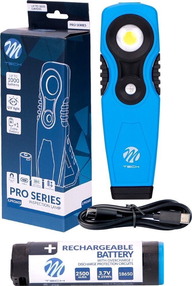 M-Tech Lampa UV warsztatowa wykrywanie wycieków ILPRO603