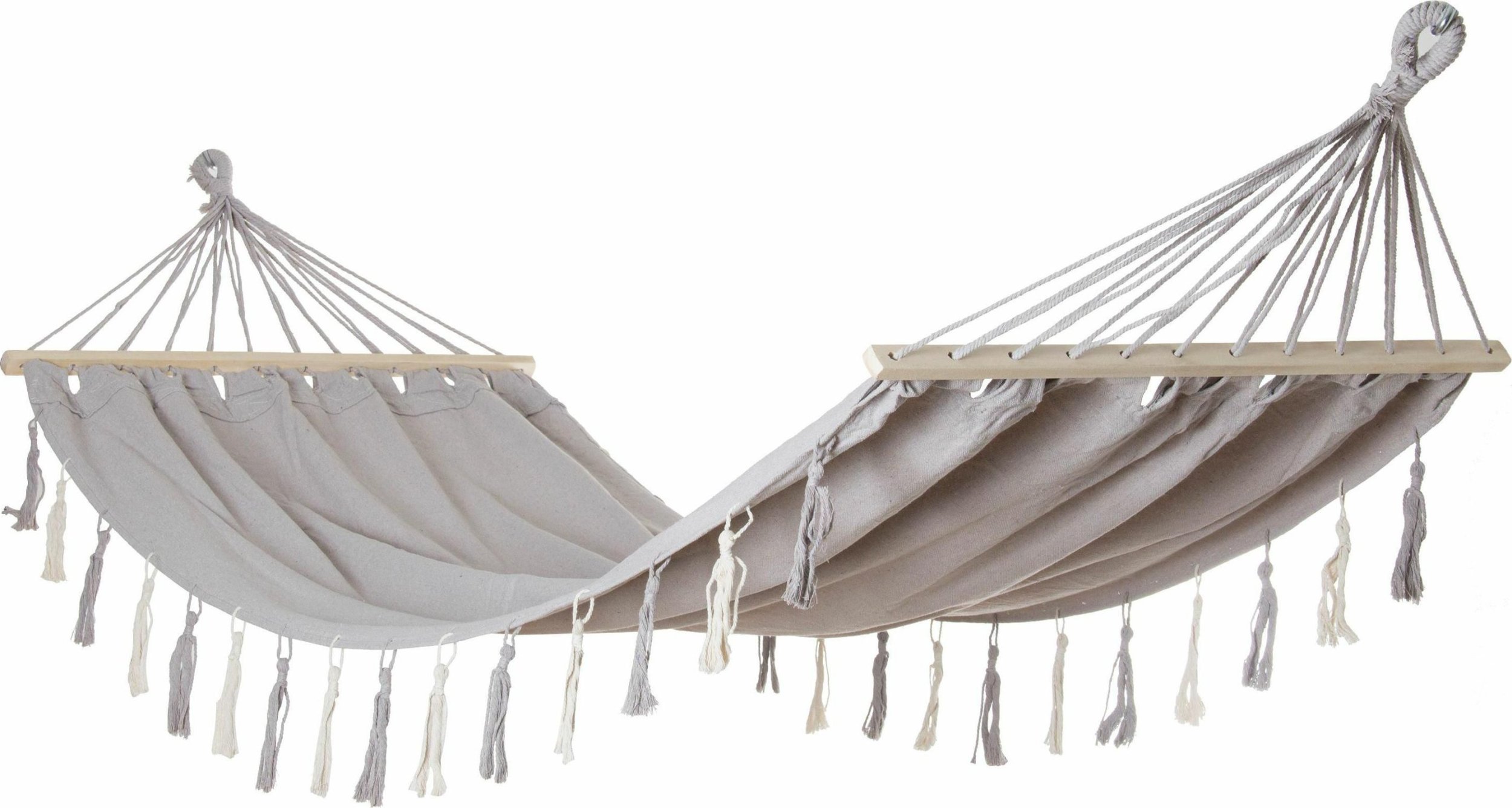 kontrast Hamak ogrodowy klasyczny BOHO Milos4 200x100 cm szary