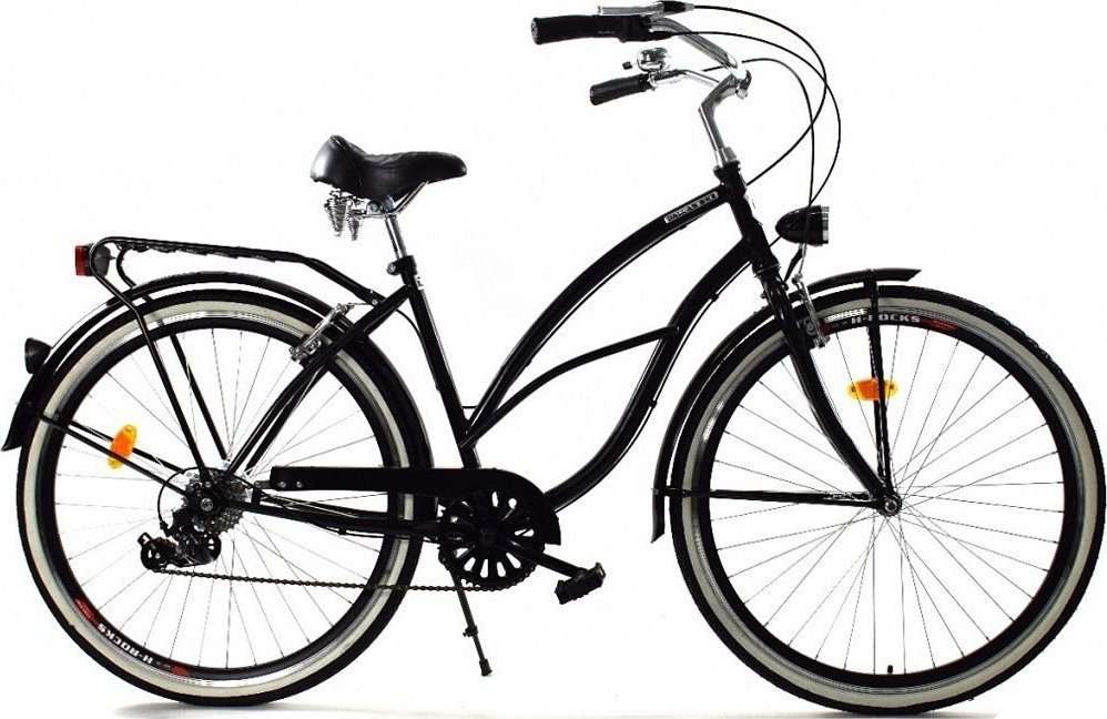 Dallas Bike Rower Dallas Cruiser 28" 7spd Lady Alu - czarny